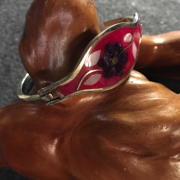 Beautiful Bangle Marked Mexico - Picture 1 of 5